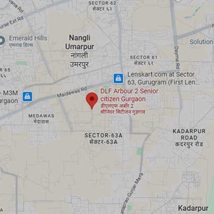 DLF Arbour 2 Location Map